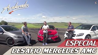 DESAFIO MERCEDES AMG AO CUBO  ESPECIAL 15  ACELERADOS [upl. by Cuyler]