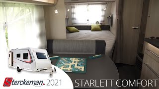 ✨ Gamme 2021  Starlett Comfort Caravane Sterckeman ✨ [upl. by Meeki]