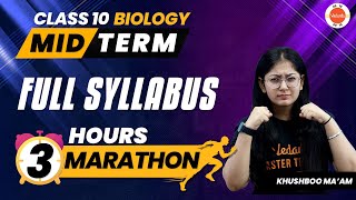 Class 10 Biology Marathon  One Shot Revision of Science Biology Full Syllabus For Midterm BioTerm1 [upl. by Goldner610]