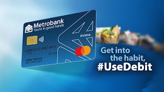 Get into the habit with Metrobank Prime Debit Mastercard® [upl. by Einaeg]