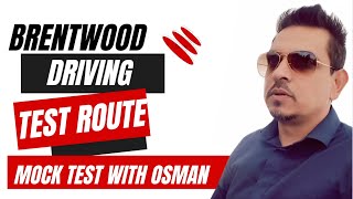 Driving Test Routes Brentwood Driving Test Centre Mock Test 2024 drivingtest drivinglessons uk [upl. by Grane]