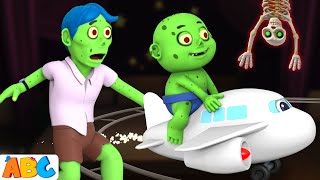 🧟Seven Zombies in Bed amp Baby Zombie Flying High 😱✈️  Spooky Adventures  All Babies Channel [upl. by Antoni508]