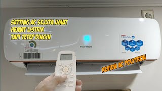 Review Ac Polytron Neuva Ice  Ac Sejuta umat  hemat listrik [upl. by Jumbala620]