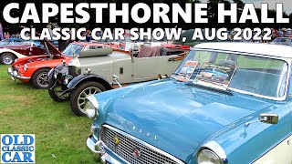 OAKWELL HALL CLASSIC CAR SHOW 4K Yorkshire Rover Club [upl. by Rafa]