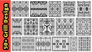 Modern 50 Window Grill Designs 2024 New Iron Grill Designs latest Window Grill Designs [upl. by Natividad]