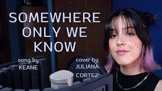 KEANE  Somewhere Only We Know  Cover by Juliana Cortez [upl. by Anivek]