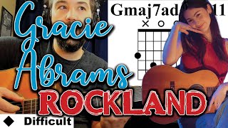 Guitar Tutorial  Gracie Abrams  Rockland Lesson  Tab [upl. by Allebram]