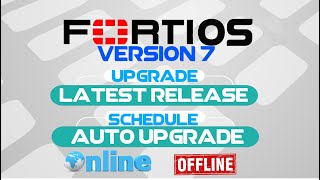 How to Upgrade FortiGate Firewall Firmware  FortiOS LATEST RELEASE [upl. by Glasgo418]