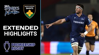 Sale Sharks vs Northampton Saints Highlights  Gallagher Premiership Rugby 2024 [upl. by Aletha]