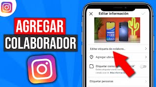 Cómo AGREGAR un COLABORADOR en Instagram Despues de PUBLICAR 2024 [upl. by Einaeg]