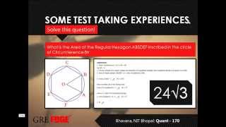 GRE Quant Tutorial  Practise with Experts  Score 170 on 170  GREedge [upl. by Allehs]