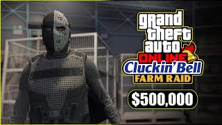 GTA Online Cluckin Bell Farm Raid Money Guide  Easy Guide [upl. by Stead342]