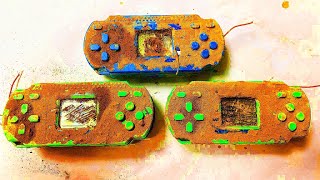 Restoration old broken game console GameBoy  Retro Console Restore amp Repair [upl. by Steffen614]