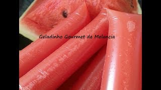 Geladinho gourmet de melancia [upl. by Ecarg]