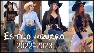 OUTFITS CON VAQUEROS MODA 2024 TENDENCIAS DE MODA MUJER 2024 Como vestir para un jaripeo [upl. by Alleyne]