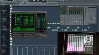 TouchDaw how to use in FL Studio tutorial [upl. by Frodina]