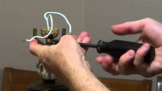 How to Install a 3 Way Lamp Socket [upl. by Aksoyn]