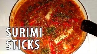 SURIMI Sticks  Recipe [upl. by Chanda287]