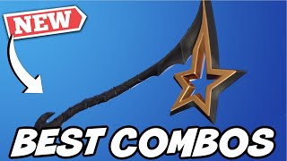 THE BEST COMBOS FOR NEW RETROGRADE STAR STARSHOT PICKAXE  Fortnite [upl. by Ynnal]