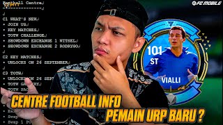 CENTRE FOOTBALL INFO DAN AKANKAH ADA UNIVERSAL RANK UP BARU  BESOK EVENT REVEAL  FC MOBILE 25 [upl. by Yecac]