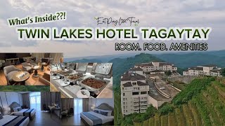 Twin Lakes Hotel Tagaytay Room Tour Breakfast Buffet amp Amenities  Eat Pray Love Travel [upl. by Derk304]