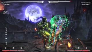 Triborg MKX Cyrax 85 1bar reset combo [upl. by Sarkaria]