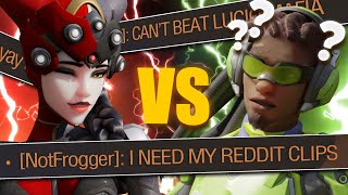 I faced a Reddit Lucio that wouldnt stop diving my Widowmaker [upl. by Eimme990]