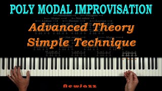 POLY MODAL IMPROVISATION with the Major Modes [upl. by Aisanahta]