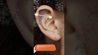 asmr Itchy amp Smelly Ear Stone Removal animation beauty earwax [upl. by Zimmer336]