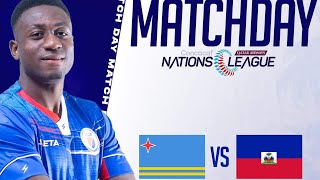 ARUBA VS HAITI LIGUE DES NATIONS LIVE [upl. by Eimyaj]