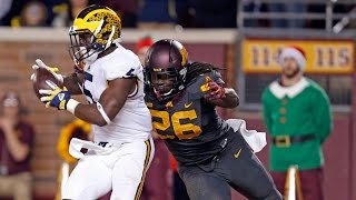 DeVondre Campbell 2015 Minnesota Gophers Football Highlights [upl. by Craner]