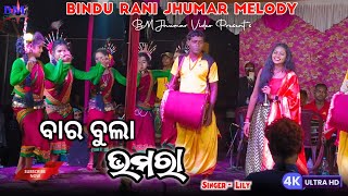 Baro Bula Bhamara Singer  Lily  Bindu Rani Jhumar Stage Program [upl. by Kurzawa]