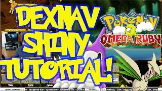 DEXNAV SNEAKING SHINY TUTORIALGUIDE  Omega Ruby Alpha Sapphire [upl. by Enaxor]