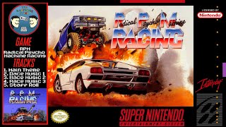 RPM Radical Psycho Machine Racing  SNES OST [upl. by Nodnnarb]