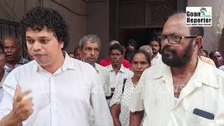 Goan Reporter Agnelo Rodrigues amp Olencio Simoes Submit Memorandum to Fisheries Director in Panaji [upl. by Iolenta100]