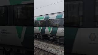 350 130 departing and 220 017 passing Sandwell and Dudley trains crosscountry shorts [upl. by Rausch992]