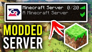 How To Make A Modded Minecraft Server  Full Guide [upl. by Sivat]