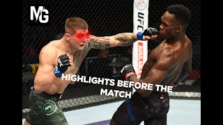 Israel Adesanya vs Marvin Vettori 2  Highlights before the match [upl. by Hollerman]