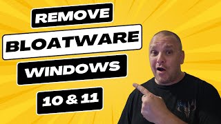 How to remove Bloatware from Windows 10 amp Windows 11  OampO App Buster [upl. by Purcell]