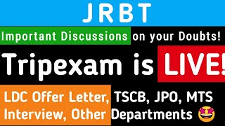 Discussions on JRBT LDC Offer Letter [upl. by Annoyi]