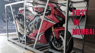 2019 Honda CBR 1000RR Fireblade Unboxing and Delivery  First in Mumbai [upl. by Nylodnew778]