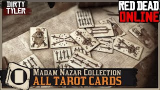 All Tarot Card Locations CYCLE 6 For Madam Nazar Collection Red Dead Online RDR2 [upl. by Akira185]