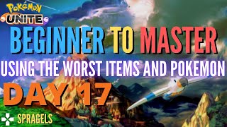 BEGINNER TO MASTER CHALLENGE The Worst Pokemon amp Items Day 17 [upl. by Drahsir]