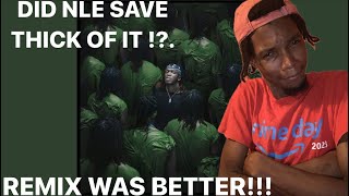 Thick Of It Remix feat Trippie Redd amp NLE Choppa REACTION [upl. by Sugihara]