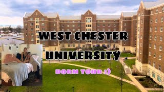 Official WCU dorm tour  West Chester University [upl. by Nrubliw108]