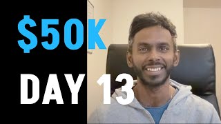 50K futures trading challenge  Day 13 [upl. by Grover]