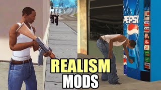 Realistic Animations and Real Life Mods for GTA San Andreas [upl. by Duane]