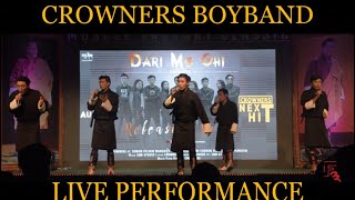 Crowners  live performance  Dari mogi  Muscle Factory Classic  CrownersBoyBandBhutanOffical [upl. by Syl]