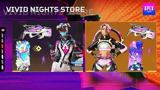 NEXT STORE LEAKS Vivid Nights Store  Apex Legends Season 23 [upl. by Yntrok]