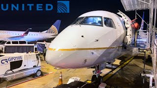 TRIP REPORT  United Express Economy Plus  Embraer 175  Washington to Newark [upl. by Allenod]